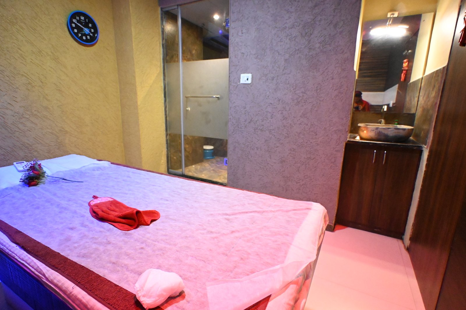 Beautiful peaceful spa interior