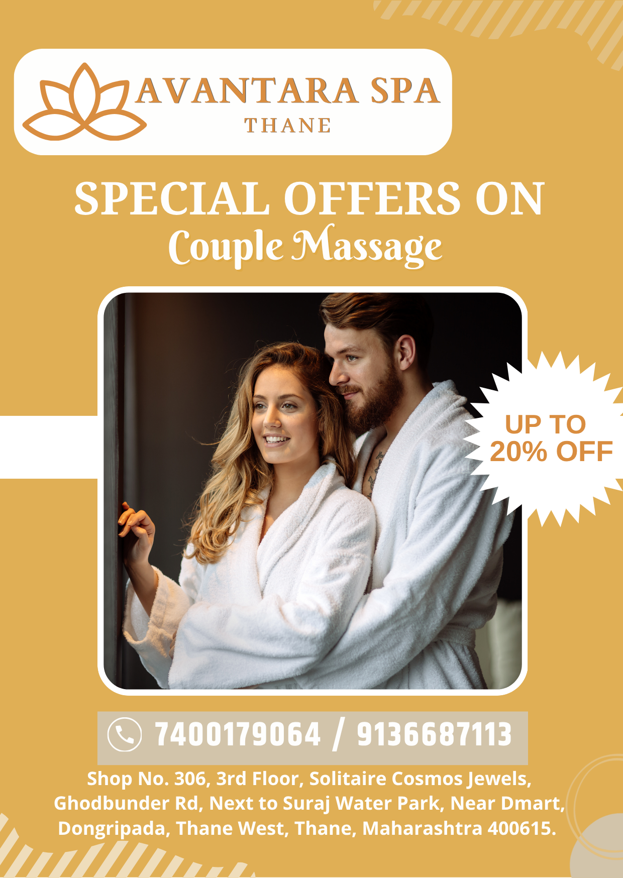 Avantara Spa  premium spa offer